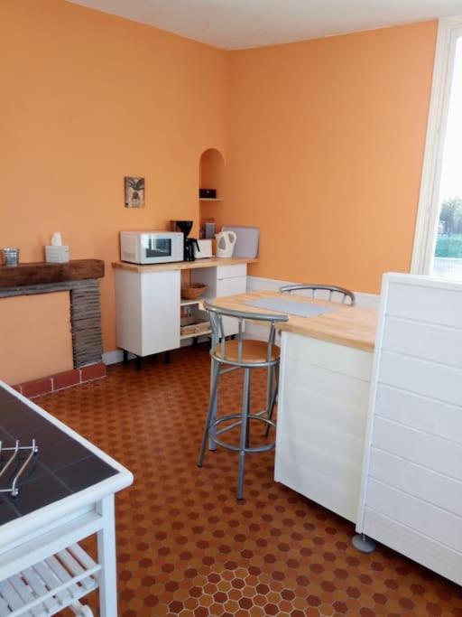 Ferienwohnung Le Nid De L'Ile Chinon Exterior foto